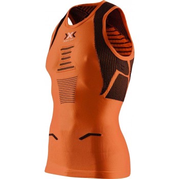 DEBARDEUR X-BIONIC THE TRICK ORANGE POUR HOMMES