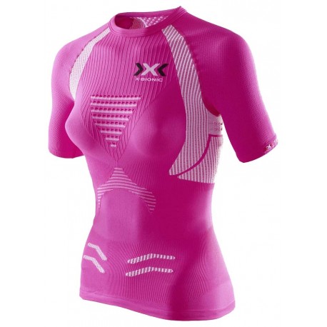 X-BIONIC THE TRICK SS SHIRT PINK FOR WOMEN'S