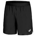 SHORT ASICS ROAD 7 INCH BLACK/GRAPHITE GREY POUR HOMMES