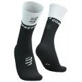 COMPRESSPORT MID COMPRESSION SOCKS V2.0 BLACK/WHITE UNISEX