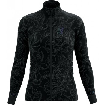 COMPRESSPORT HURRICANE WINDPROOF JACKET AURORA BLACK FOR WOMEN'S