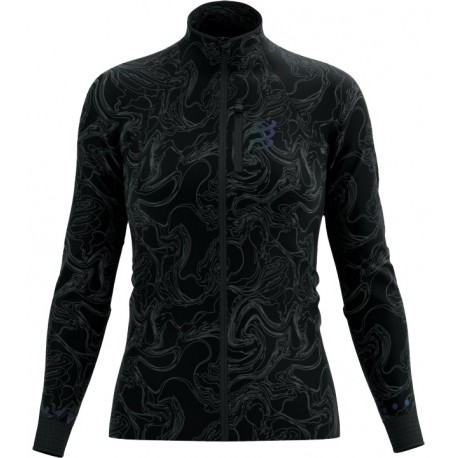 COMPRESSPORT HURRICANE WINDPROOF JACKET AURORA BLACK FOR WOMEN'S