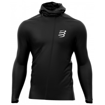 COMPRESSPORT WATERPROOF HURRICANE 10/10 JACKET BLACK UNISEX
