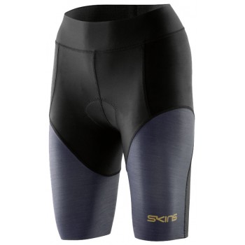 SKINS DNAMIC TRIATHLON HALF TIGHT BLACK FOR WOMEN'S