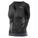 DEBARDEUR DE TRIATHLON SKINS DNAMIC BLACK/CARBON POUR HOMMES