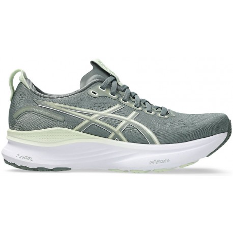CHAUSSURES ASICS GEL KAYANO 32 MONUMENT BLUE/WHISPER GREEN POUR FEMMES