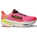 CHAUSSURES HOKA MACH X 3 NEON ROSE/NEON TANGERINE POUR FEMMES