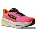 CHAUSSURES HOKA MACH X 3 NEON ROSE/NEON TANGERINE POUR FEMMES