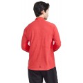 T-SHIRT MANCHES LONGUES CRAFT ADV SUBZ WOOL 2 MELANGE/ROUGE POUR HOMMES