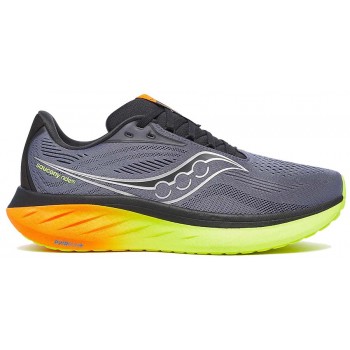 CHAUSSURES SAUCONY RIDE 18 SHADOW/VIZI POUR HOMMES