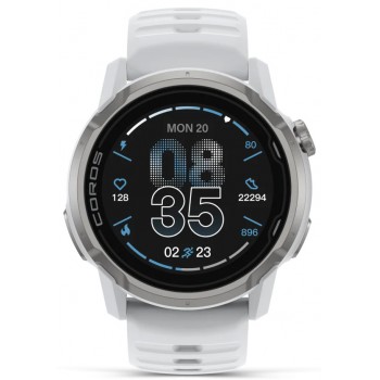 COROS APEX 4 WHITE 42MM SILICONE BAND UNISEX