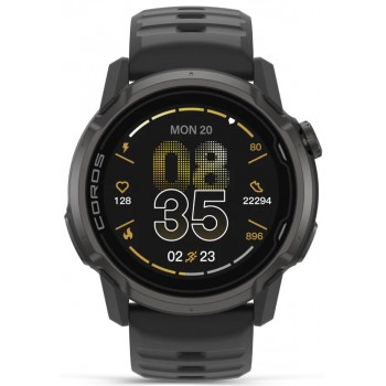 MONTRE COROS APEX 4 BLACK 42MM BRACELET EN SILICONE UNISEXE