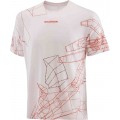 T-SHIRT SALOMON S-LAB SPEED LILAC ASH/FIERY RED POUR HOMMES