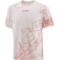 T-SHIRT SALOMON S-LAB SPEED LILAC ASH/FIERY RED POUR HOMMES