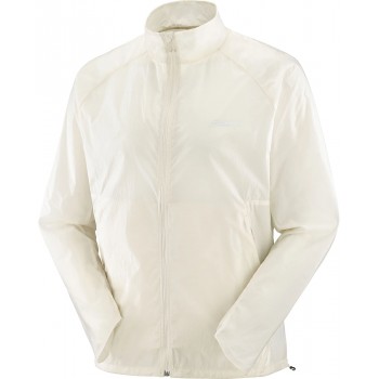 SALOMON SHAKEOUT FLY JACKET WHISPER WHITE FOR MEN'S
