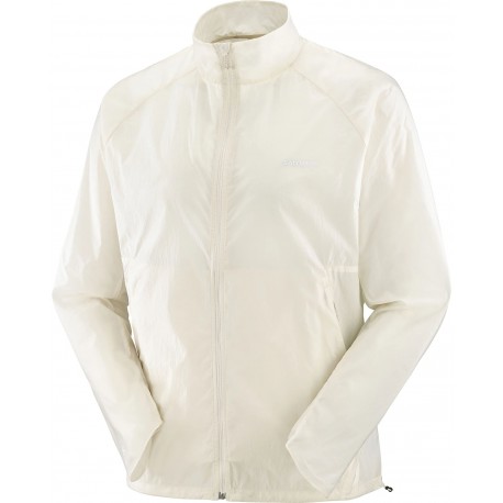 VESTE SALOMON SHAKEOUT FLY WHISPER WHITE POUR HOMMES