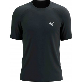 T-SHIRT COMPRESSPORT PERFORMANCE BLACK POUR FEMMES