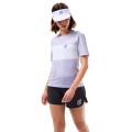 T-SHIRT COMPRESSPORT PERFORMANCE LAVENDER/WHITE POUR FEMMES