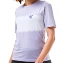 T-SHIRT COMPRESSPORT PERFORMANCE LAVENDER/WHITE POUR FEMMES