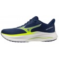 MIZUNO WAVE INSPIRE 22 ESTATE BLUE/LIGHTNING YELLOW/LIGHTNING FOR MEN'S