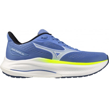 MIZUNO WAVE INSPIRE 22 ULTRAMARINE/WHITE/LIGHTNING YELLOW FOR WOMEN'S