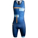TRI-FONCTION BV SPORT TRIATHLON 3X100 BLEU/ORANGE POUR HOMMES