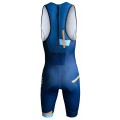 TRI-FONCTION BV SPORT TRIATHLON 3X100 BLEU/ORANGE POUR HOMMES