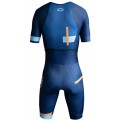 TRI-SUIT BV SPORT TRIATHLON 3X200 BLUE/ORANGE FOR MEN'S