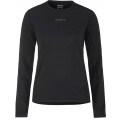 CRAFT ADV ESSENCE LS TEE 2 BLACK FOR WOMEN'S