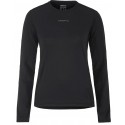 CRAFT ADV ESSENCE LS TEE 2 BLACK FOR WOMEN'S