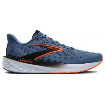 BROOKS LAUNCH 12 MOONLIGHT/BLACK/ORANGE FOR MEN'S