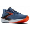 CHAUSSURES BROOKS LAUNCH 12 MOONLIGHT/BLACK/ORANGE POUR HOMMES