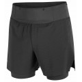 SALOMON SENSE AERO 2IN1 TRAIL 5 SHORT DEEP BLACK FOR MEN'S