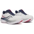 CHAUSSURES SAUCONY ENDORPHIN TRAINER WHITE/NAVY POUR HOMMES