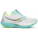 SAUCONY ENDORPHIN TRAINER WHITE/AQUA FOR WOMEN'S