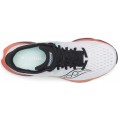 SAUCONY KINVARA 16 WHITE/CRIMSON FOR MEN'S
