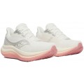 SAUCONY TRIUMPH 23 IVORY/MAUVE FOR WOMEN'S