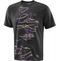T-SHIRT SALOMON SHAKEOUT CORE SS TEE GFX DEEP BLACK POUR HOMMES