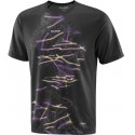 SALOMON SHAKEOUT CORE SS TEE GFX DEEP BLACK FOR MEN'S