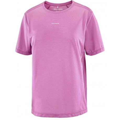 T-SHIRT SALOMON SHAKEOUT CORE SS TEE IRIS ORCHID POUR FEMMES