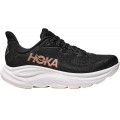 HOKA CLIFTON 10 BLACK/ROSE GOLD FOR WOMEN'S