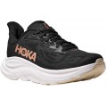 HOKA CLIFTON 10 BLACK/ROSE GOLD FOR WOMEN'S