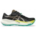 CHAUSSURES ASICS GEL TRABUCO 14 BLACK/CLAY CANYON POUR HOMMES