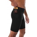SHORT COMPRESSPORT RUN UNDER CONTROL BLACK POUR HOMMES