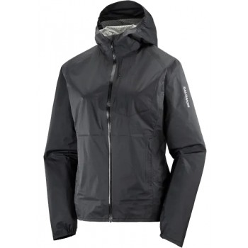 SALOMON BONATTI WP JACKET DEEP BLACK FOR WOMEN'S