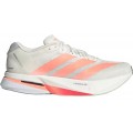 ADIDAS ADIZERO BOSTON 13 OFF WHITE/LUCID ORANGE/GREY FOR MEN'S