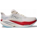 HOKA MACH X 3 WHITE/ALABASTER FOR MEN'S
