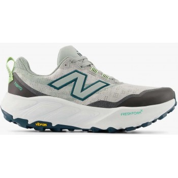 CHAUSSURES NEW BALANCE FRESH FOAM HIERRO V9 GREY MATTER/MEDUSA GREEN POUR HOMMES