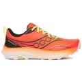 SAUCONY PEREGRINE 16 FIRE/BLACK FOR MEN'S