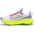 CHAUSSURES SAUCONY XODUS ULTRA 4 WHITE/CITRON POUR FEMMES